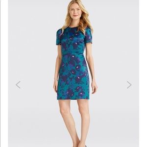 NEW • Draper James • Floral Lace Mini Dress Blue 6